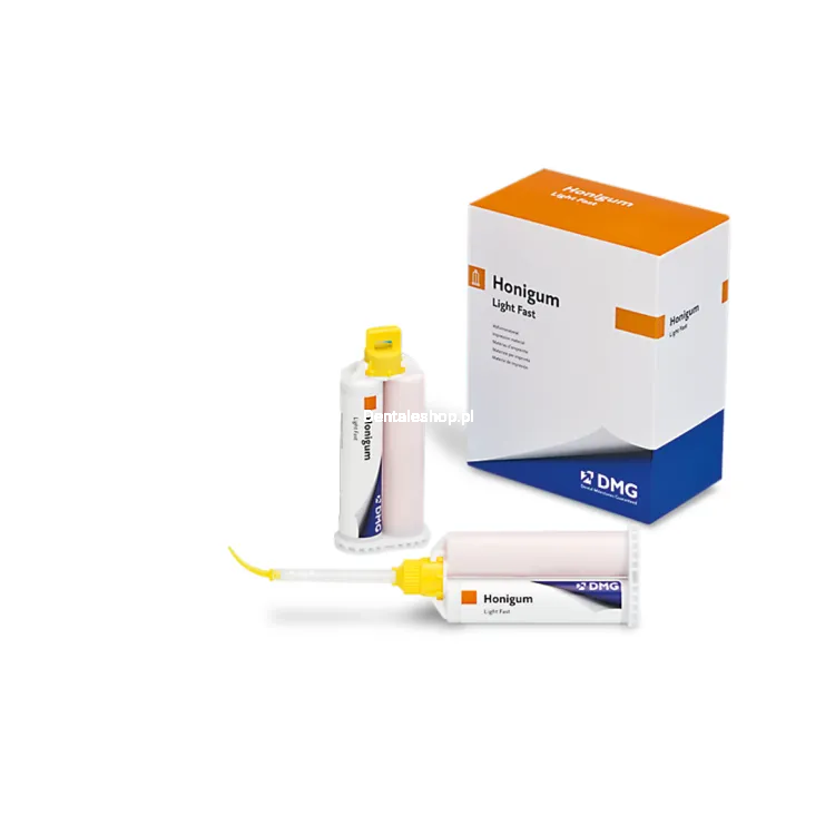 DMG Honigum Light Fast 2 x 50 ml - tworzywo do korety wycisków szybkowiążące