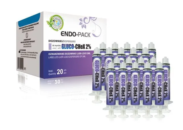 cerkamed endo pack gluco chex strzykawki