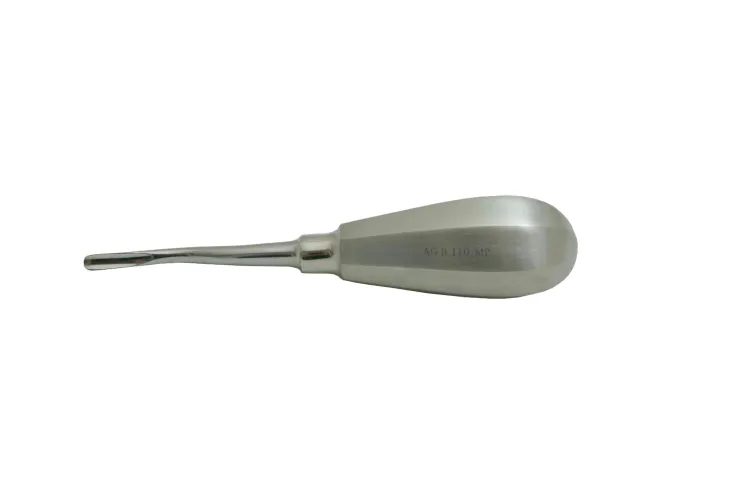 DM AGB110MP - Denmax Dźwignia korzeniowa modyfikowana odgięta do tyłu 4 mm stomatologiczna