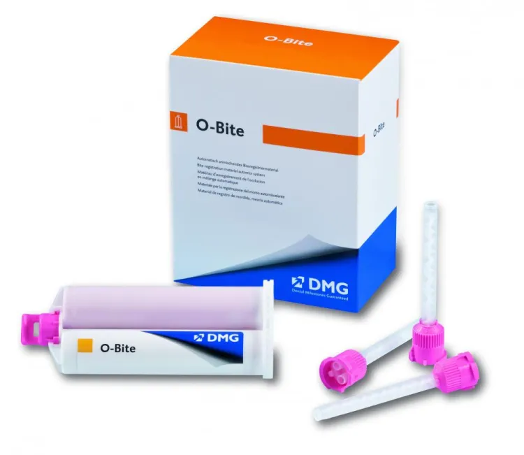 DMG O-Bite 2 x 50 ml - Materiał do rejestracji zgryzu na bazie silikonów addycyjnych