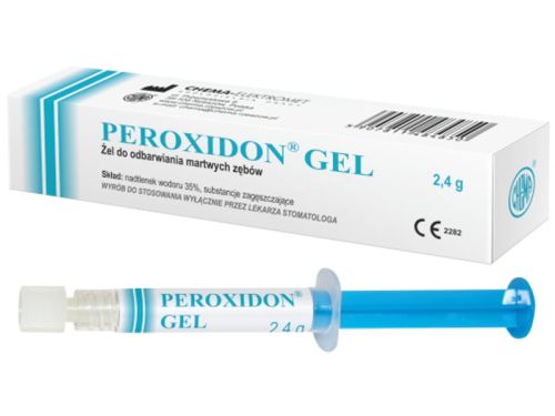 chema peroxidon żel do odbarwiania martwicy