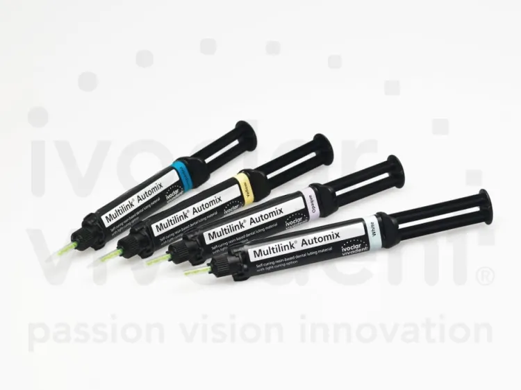 ivoclar multilink automix strzykawka zolta