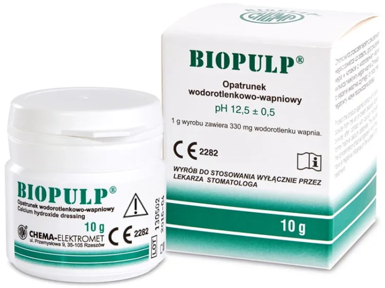 chema biopulp wodorotlenek wapn opatrunek