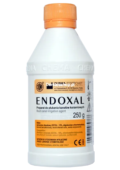 chema endoxal do plukania kanalow korzeniowych