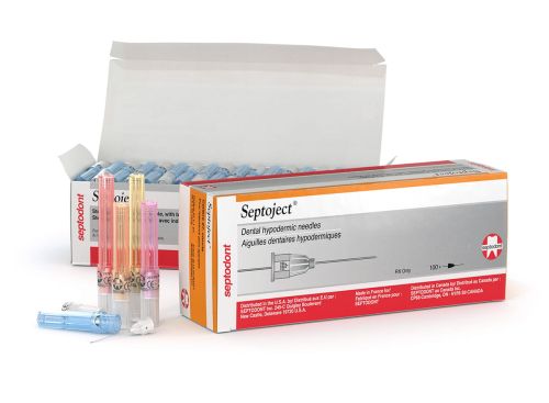 Septoject igły sterylne do karpuli stomatologiczne 0,3x25