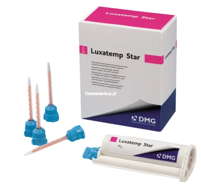 DMG LuxaTemp Star A3 1 szt. - kompozyt do tymczasowych koron i mostków, wkładów koronowych i licówek