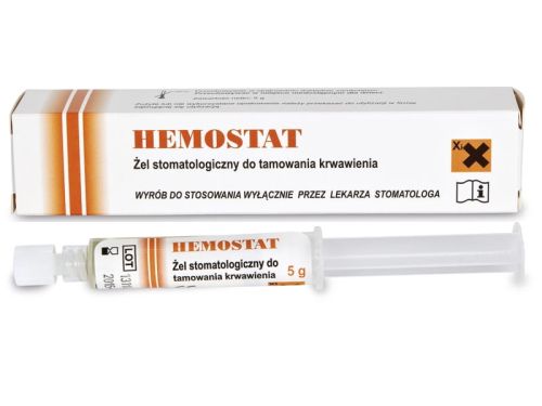 chema hemostat żel do tamowania krwawienia dziasel