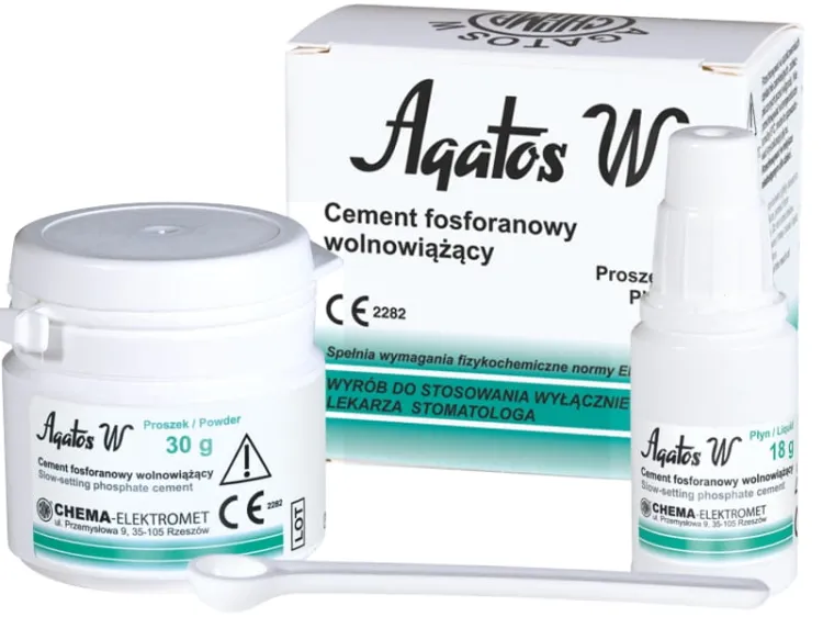 chema agatos w cement fosforanowy wolnowiazacy